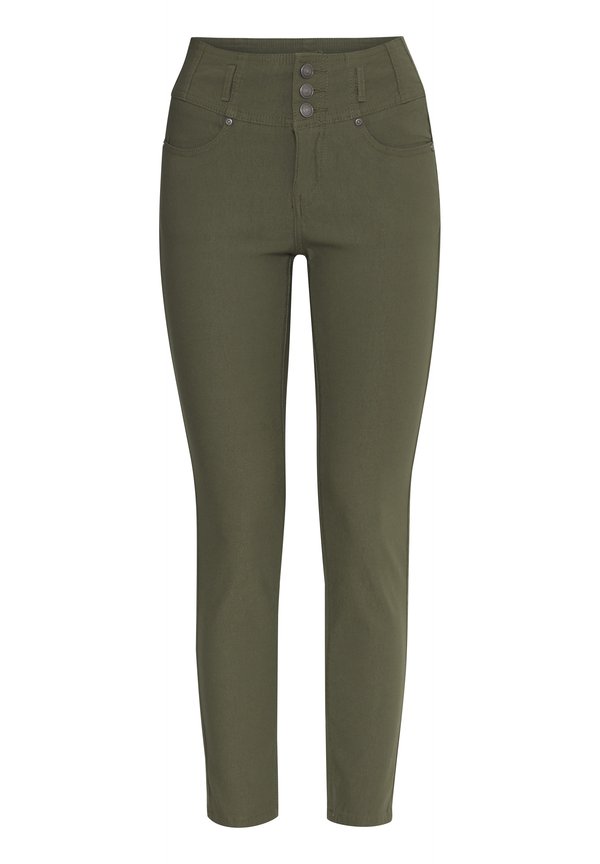FRZALIN - Trousers - olive night2