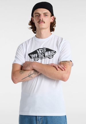 Vans OTW CLASSIC FRONT - T-shirt print - white