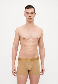Tommy Hilfiger TRUNK 3 PACK - Boxer brief - classic khaki/cocca/black