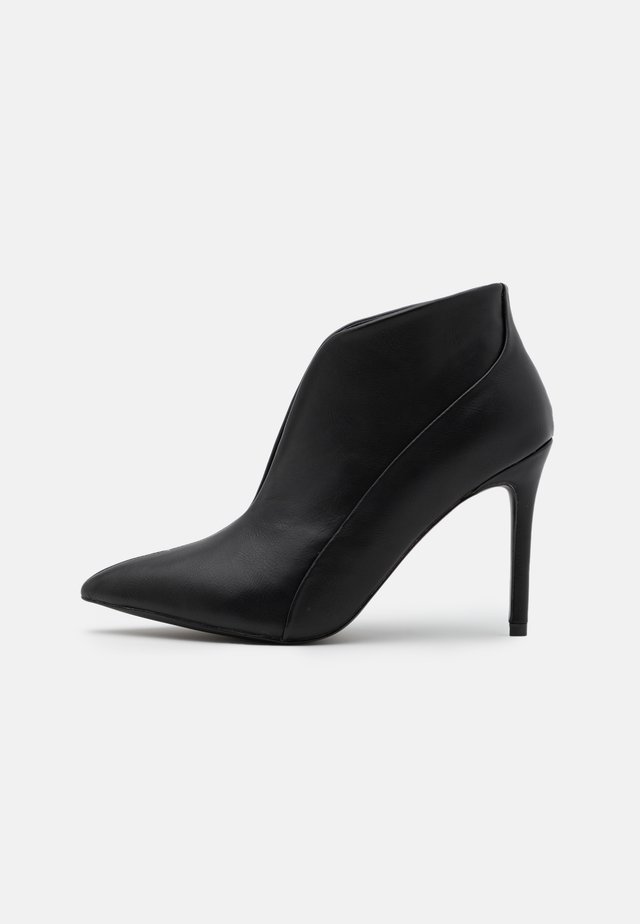 PATCH - Bottines à talons hauts - black