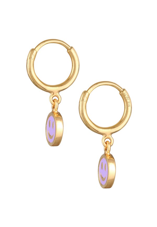 HOOPS SMILING FACE – Ohrringe