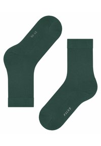 FALKE CLIMAWOOL - Calze - hunter green