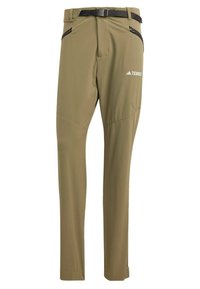 Adidas Terrex XPERIOR - Hlače za otvoreno - olive strata