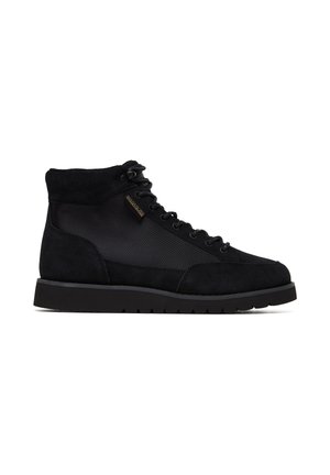 Schnürstiefelette - black