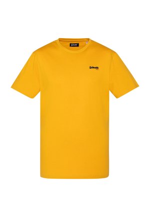 Schott T-shirt imprimé - doré