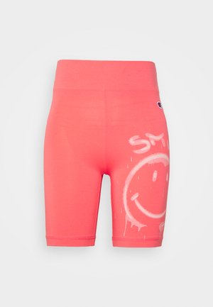 BIKER SHORTS - Šortky - pink