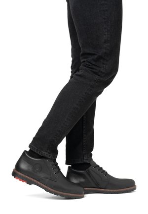 Rieker, RIEKER SCHNÜRSTIEFEL 10539 - Schnürer - black
