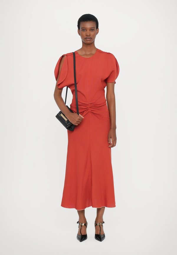 GATHERED WAIST MIDI DRESS - Day dress2