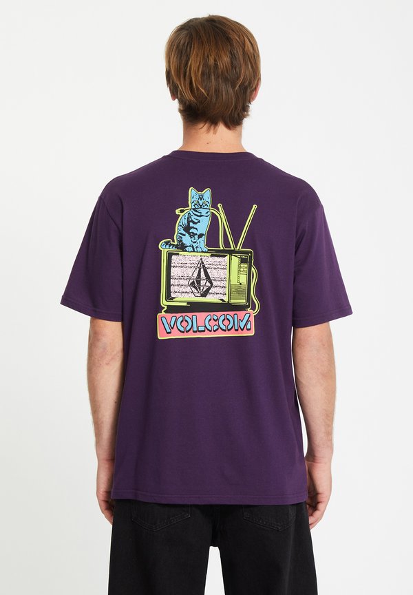 CATV - T-Shirt print - grape royale