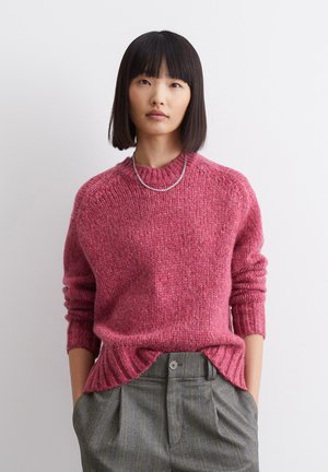CREW NECK LONG SLEEVE CHUNKY - Trui - medium pink