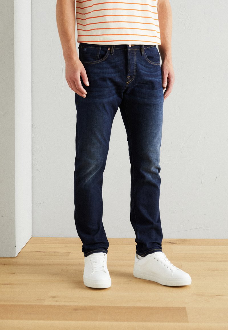 Scotch & Soda - RALSTON REGULAR BEATEN BACK - Slim fit jeans - dark blue denim, Vergroten