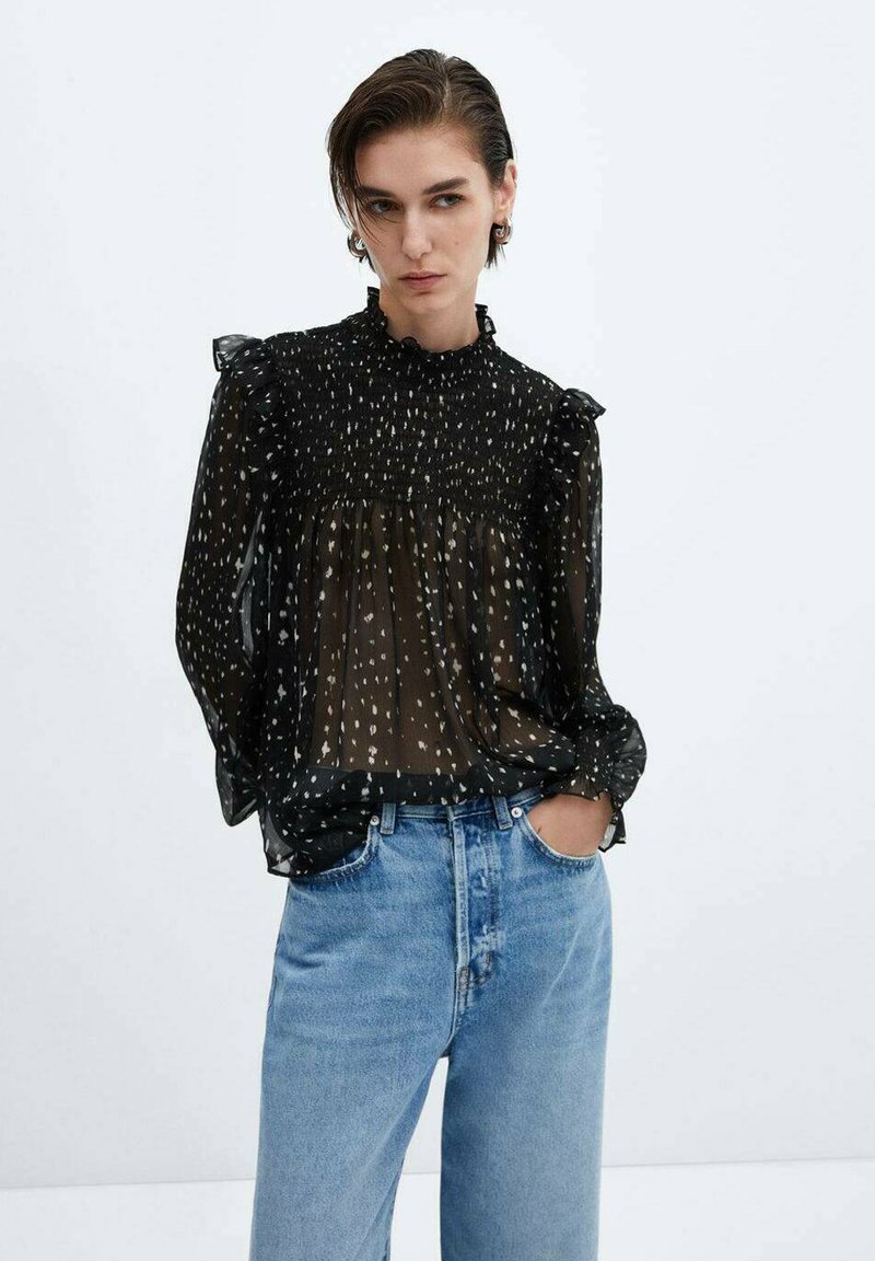 Mango Blouse - black