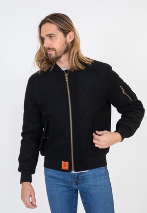 TRACK - Giubbotto Bomber - black