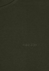 Freddy REGULAR FIT CON COLLO  - Felpa con zip - kalamata green