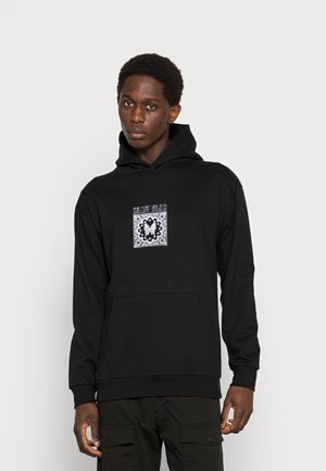 BUTTERFLY PAISLEY HOOD UNISEX - Hoodie - black