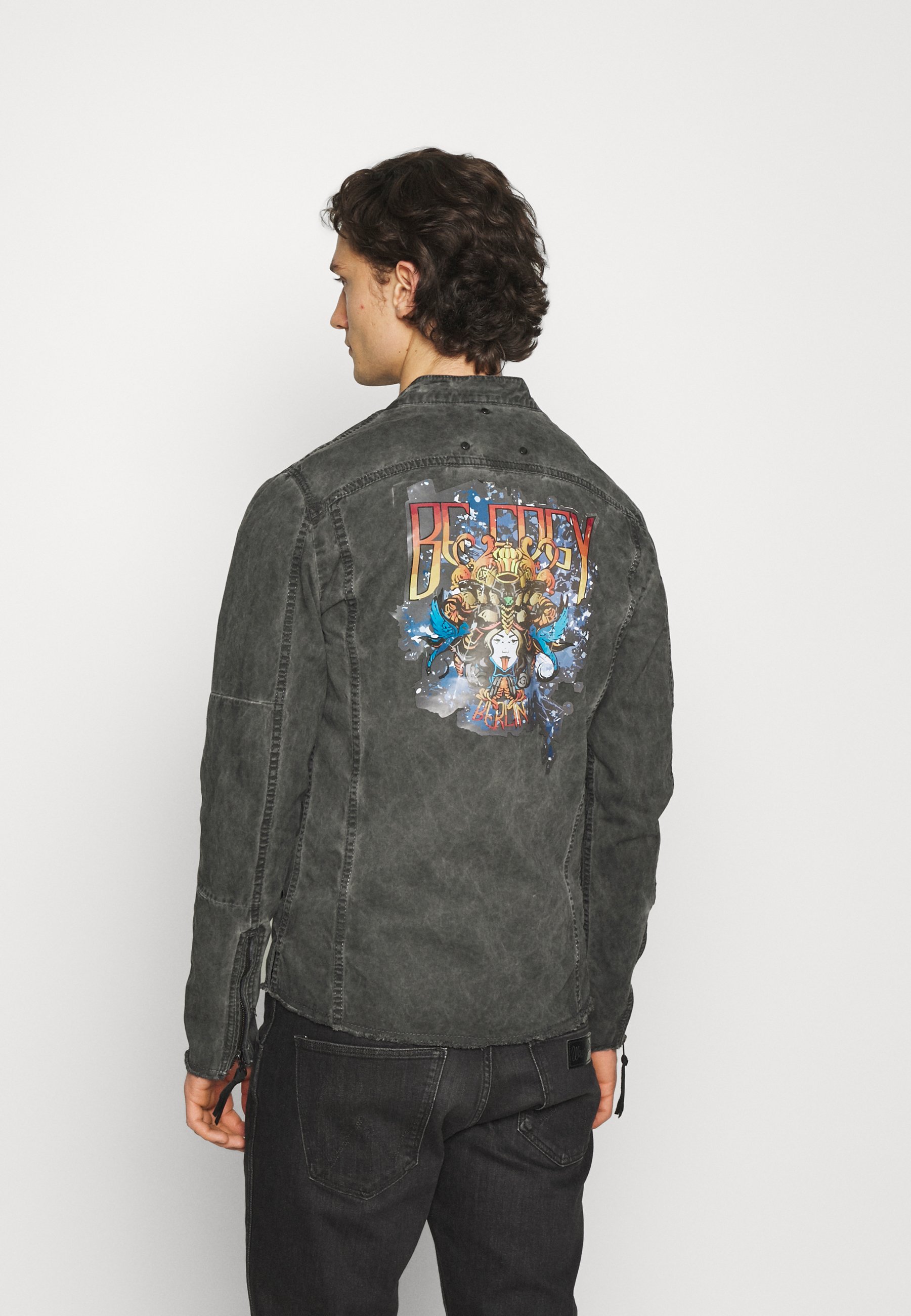 Edgy JENDRIK - Denim jacket - jet black 