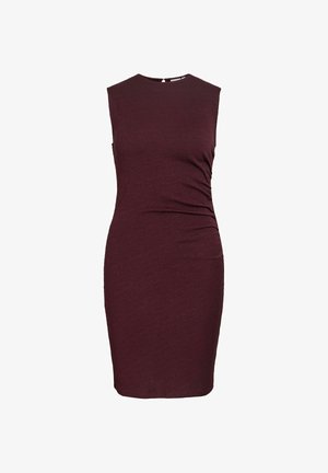 VILA, MINIKLEID VIDANNI ÄRMELLOSES - Egyenes szabású ruha - winetasting