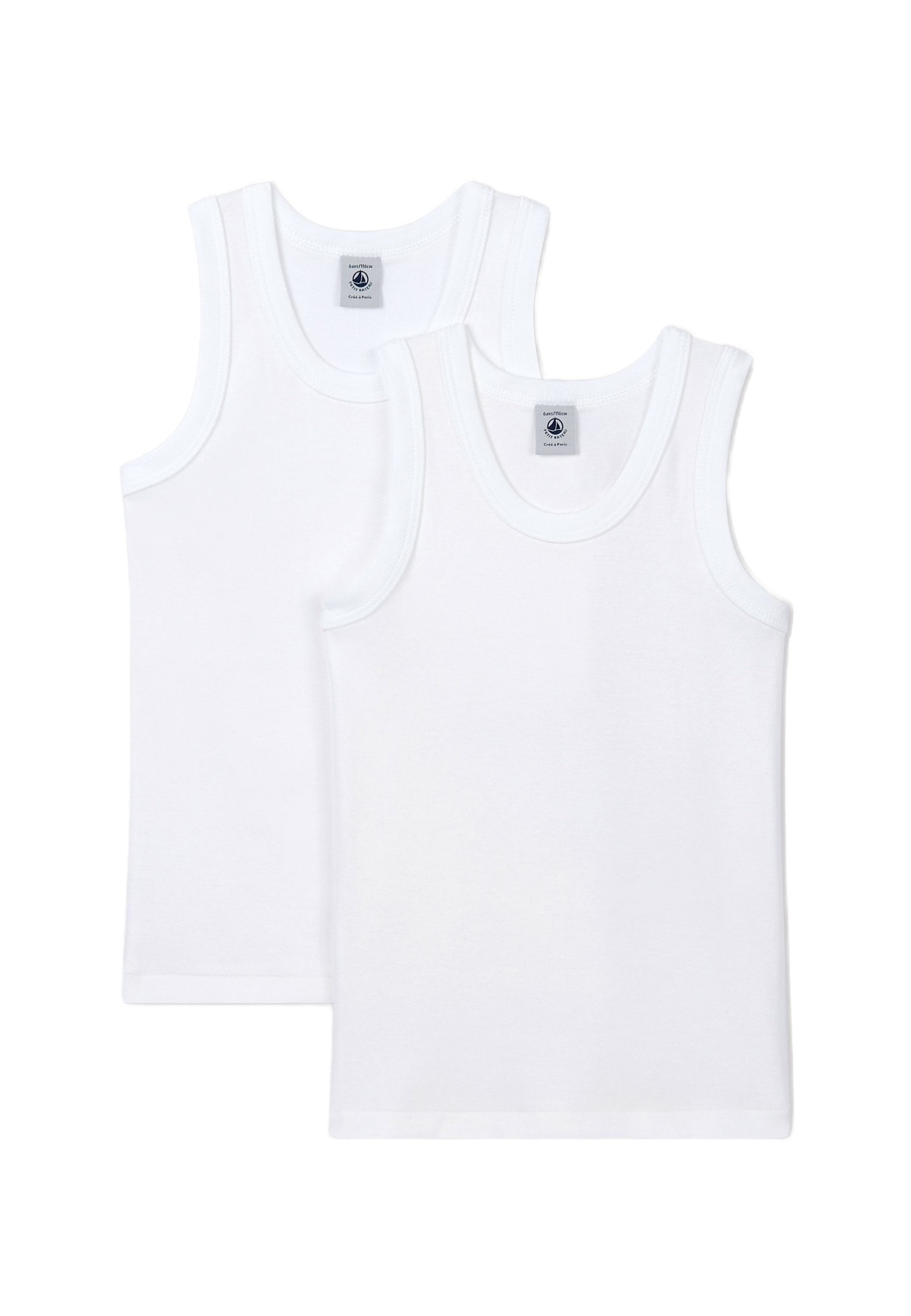 2 Magliette Petit Bateau Bambini - Maniche Corte, Cotone Biologico, Made In France - Foto 10