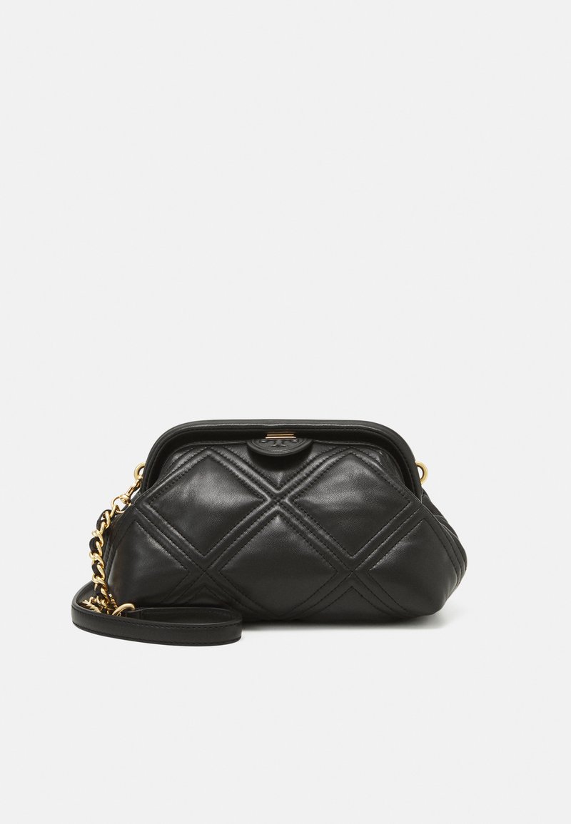 Tory Burch FLEMING SOFT SMALL FRAME CROSSBODY Umhängetasche black