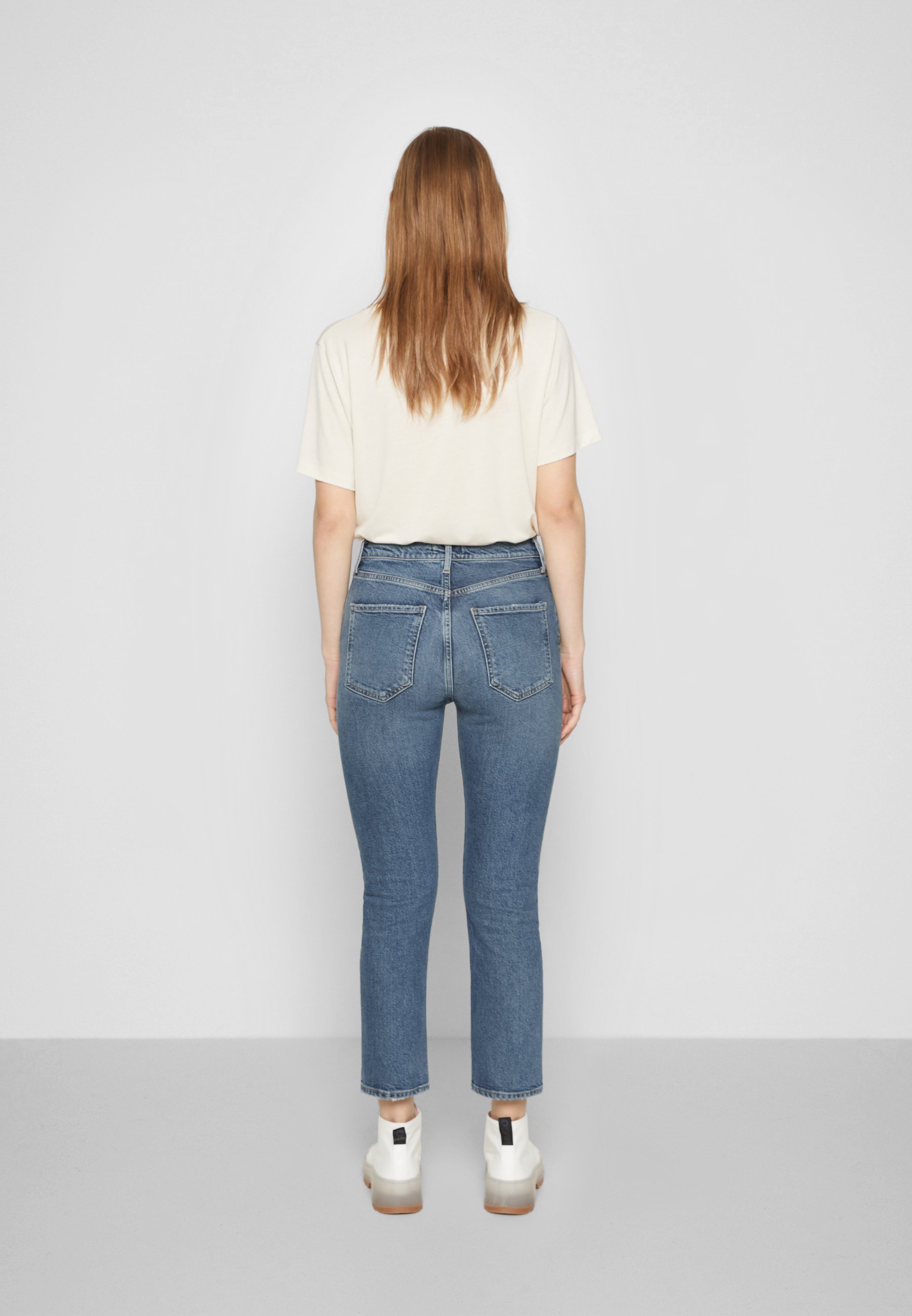 Agolde RILEY CROP - Slim fit jeans 