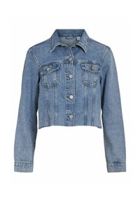 VILA Jakna iz džinsa - medium blue denim