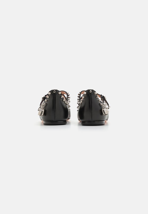BAUNTY STUDS - Ankle strap ballet pumps2