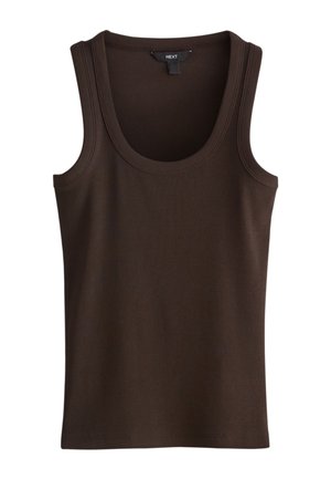 Next, Top - chocolate brown