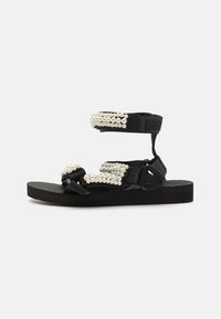 Sandaler - black/white