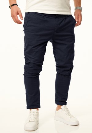 One Redox, ONE REDOX CHINOHOSE CROPPED STOFFHOSE - Chinos - navy