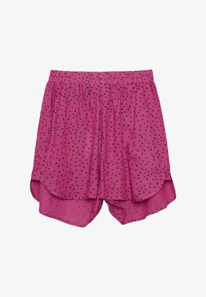 INSIDE, BERMUDA FLUIDA ESTAMPADA LUNARES - Shorts - rosa