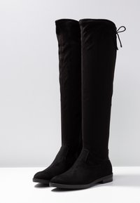 Tamaris Botas mosqueteras - black