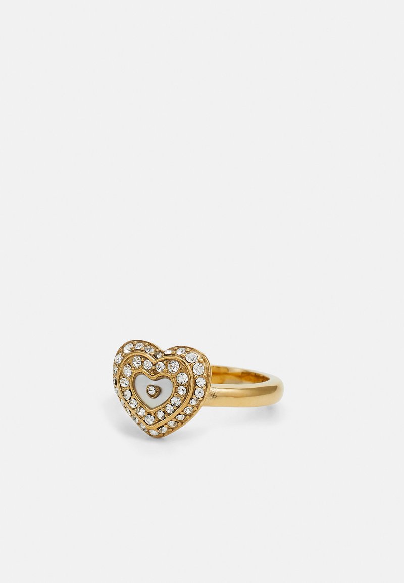 Guess AMAMI - Ring - yellow gold-coloured/white/gold-coloured - Zalando