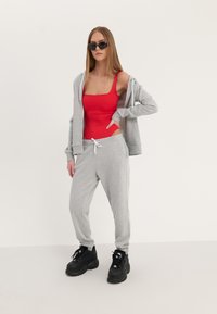 Even&Odd - Tracksuit bottoms - mottled light grey Thumbnail Image 1