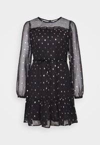 ONLLIVY DRESS - Rochie de zi - black rosa gold