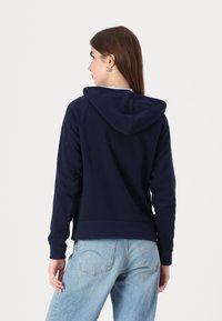 GAP HERITAGE - Felpa con zip - navy uniform