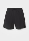 SCULPT SHORTS  - Kratke hlače 2 v 1 - black