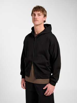 Hummel, Sweater met rits - black
