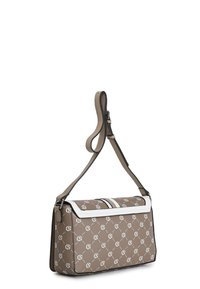 CAFèNOIR Borsa a tracolla - taupe white