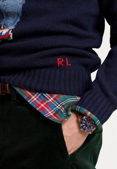 Polo Ralph Lauren POLO BEAR WOOL-CASHMERE SWEATER - Maglione - bear navy