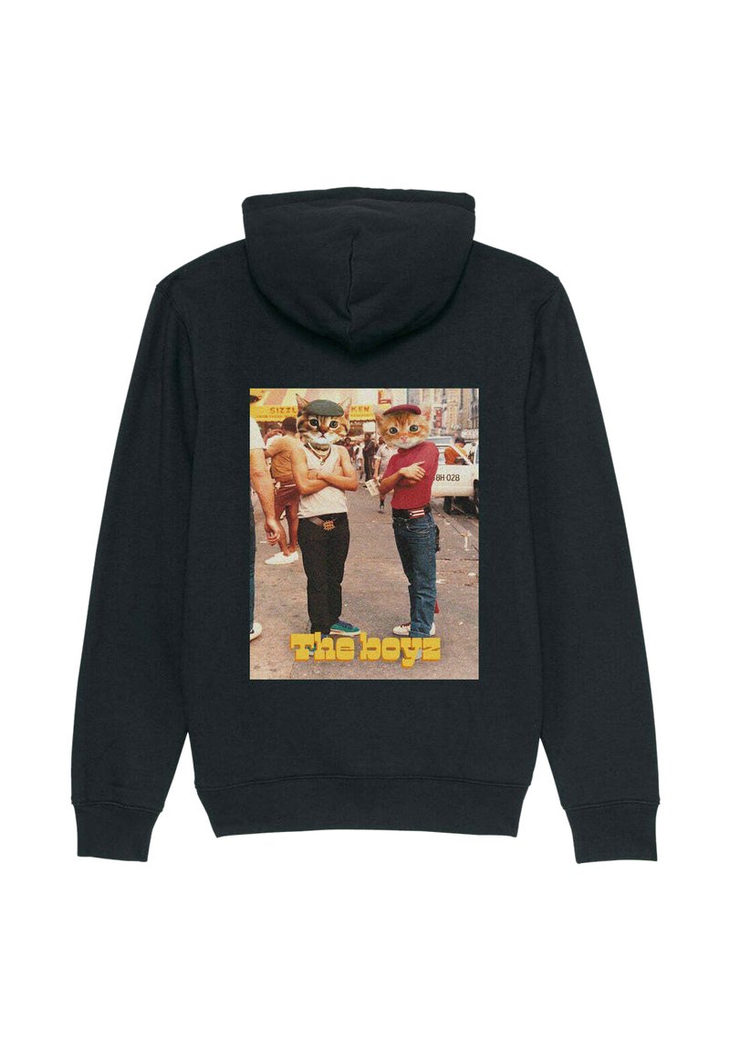 Damen Sweatshirts | Bad Again Paris UNISEX Kapuzenpullover black/schwarz - EM91712 Damen Sweatshirts | Bad Again Paris UNISEX Kapuzenpullover black/schwarz - EM91712