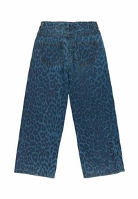 The New PRIMA  WIDE - Traperice ravnih nogavica - medium blue denim aop