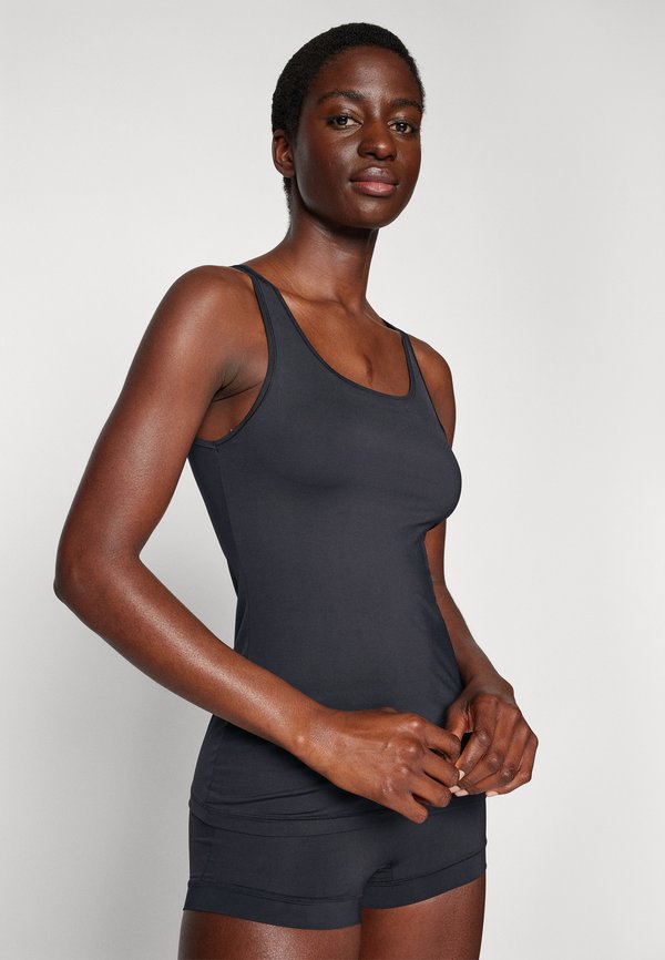 TRÄGERTOP UNIQUE MICRO - Undershirt - schwarz2