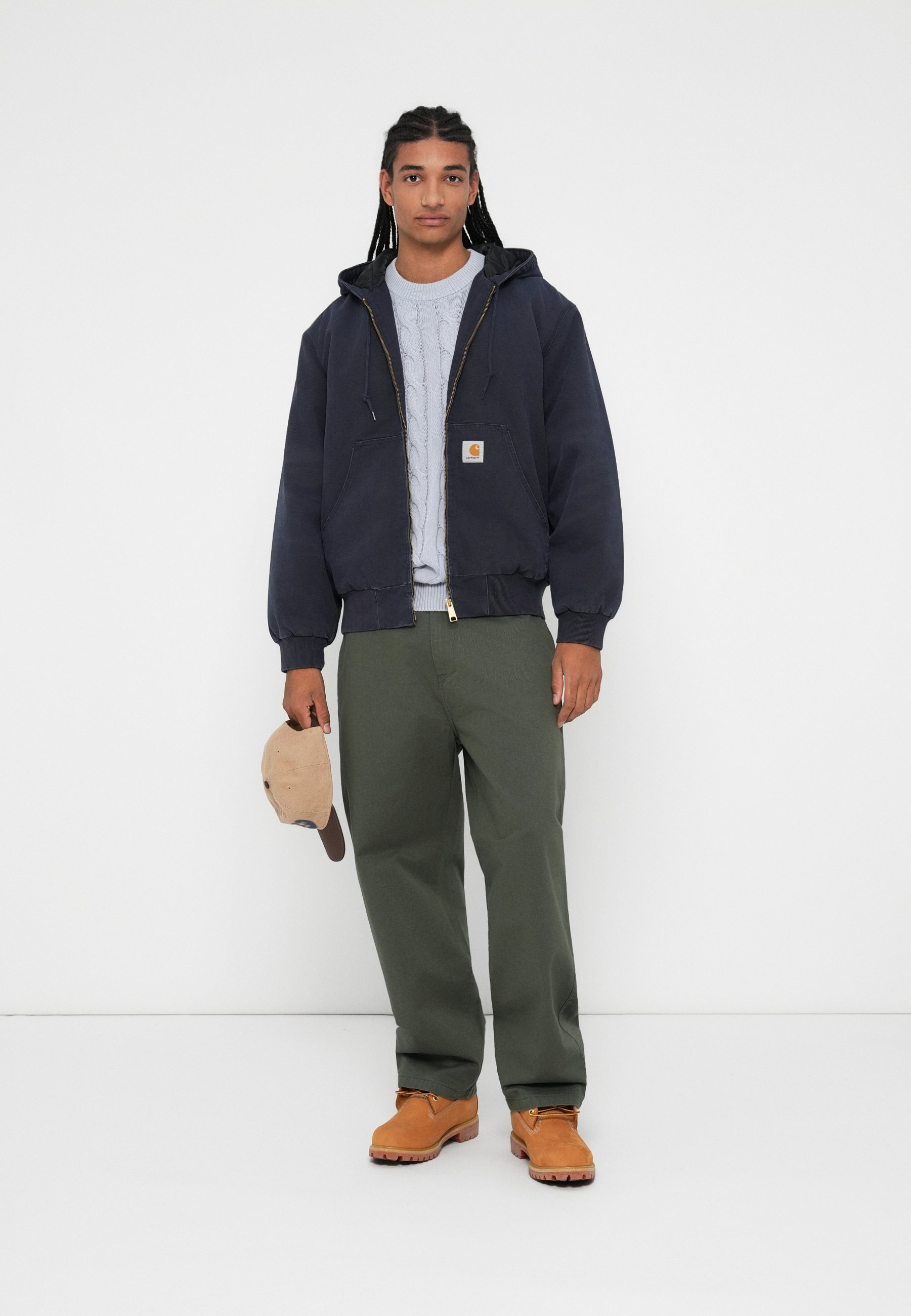 Carhartt WIP ACTIVE JACKET - Light jacket - dark navy/dark