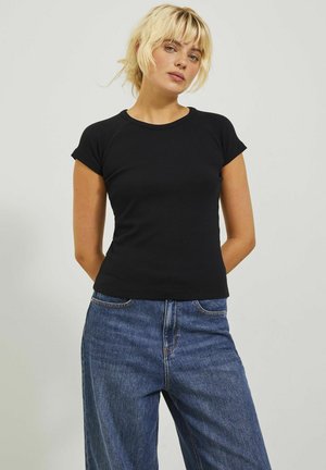 JXFRIEND - Basic T-shirt - black