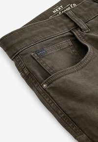 Next REGULAR FIT OVERDYED - Jean droit - brown dark