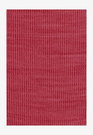 Tissu texturé dans une teinte de rose atténuée, présentant des nervures horizontales. Texture douce et lisse, des brins étroitement tissés créent une apparence uniforme.
