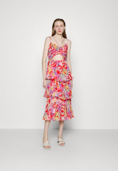 AMUR LUKE PLEATED TIER DRESS - Cocktail φόρεμα / Φόρεμα για πάρτι - poppy field pastel floral
