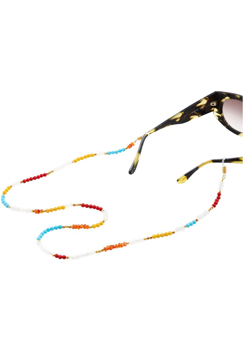 Damen Halsketten | Gemshine SONNENBRILLE, LESEBRILLE MIT BUNTEN EDELSTEINEN Halskette gold/goldfarben - QO00051 Damen Halsketten | Gemshine SONNENBRILLE, LESEBRILLE MIT BUNTEN EDELSTEINEN Halskette gold/goldfarben - QO00051