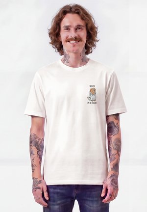 watapparel, DOGTOR UNISEX - T-Shirt print - off white