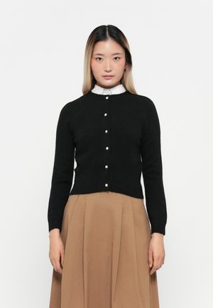 ONLHAVANNA BUTTON - Cardigan - black
